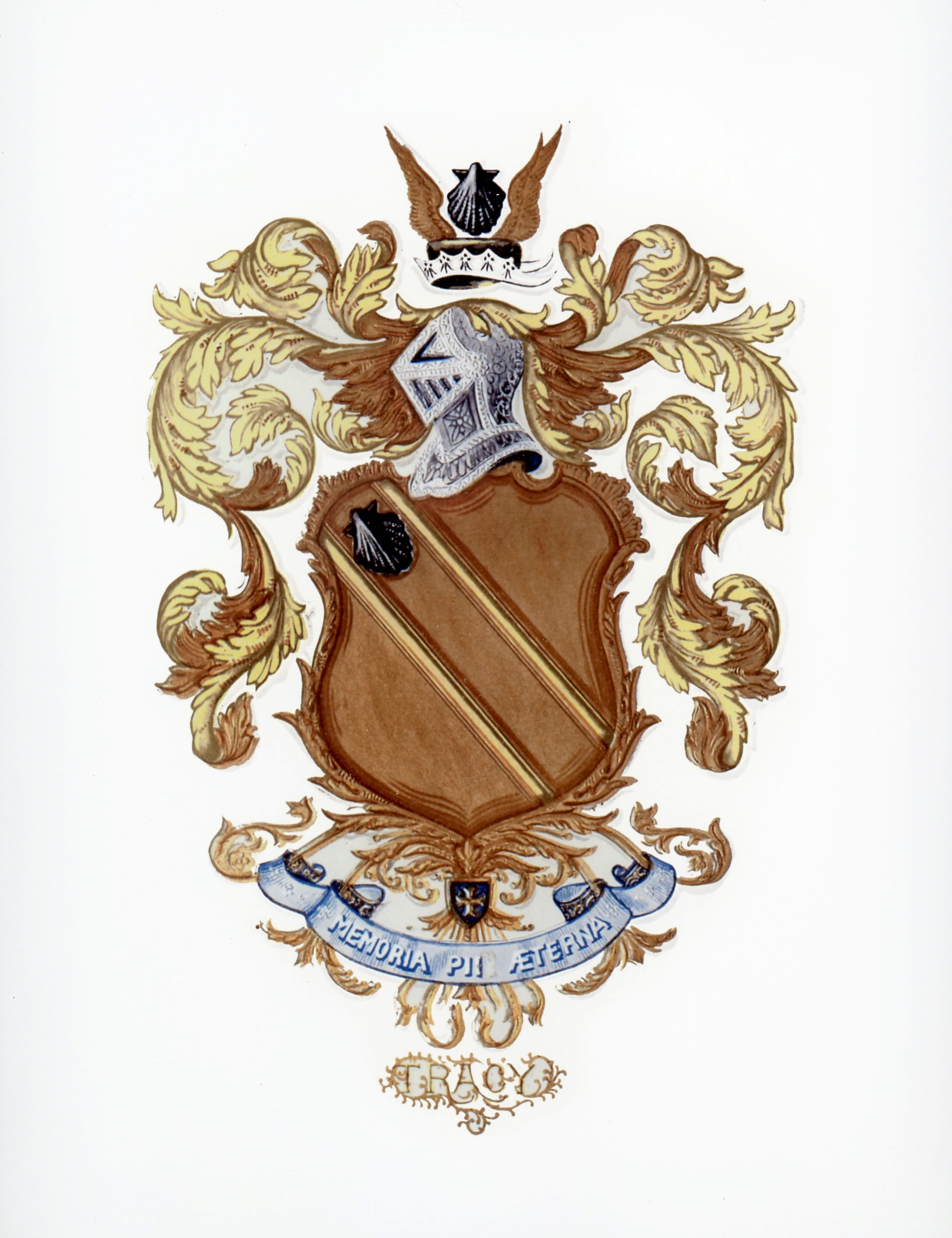 Tracy Family Crest scanned mod