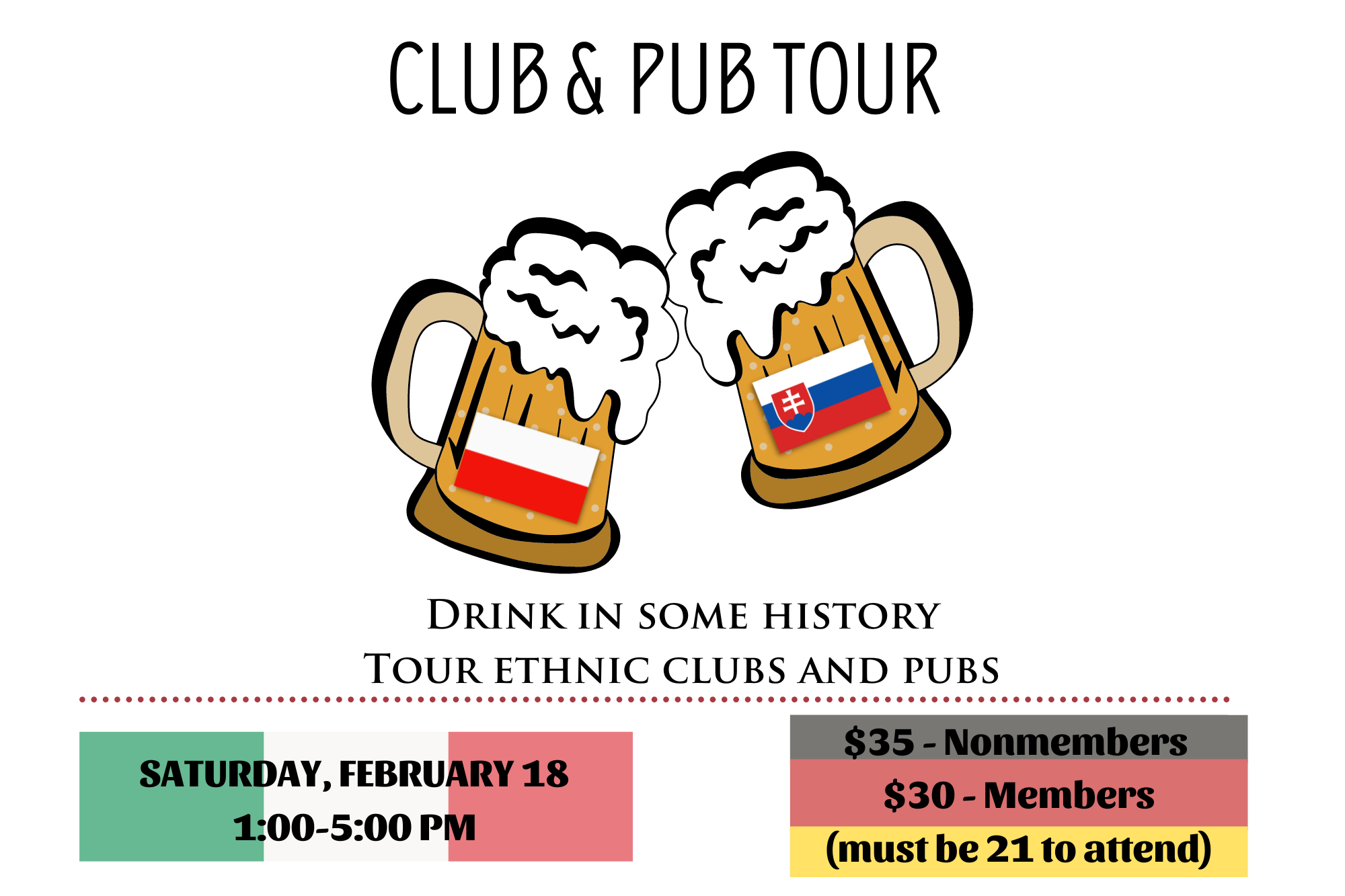 Club and Pub Tour