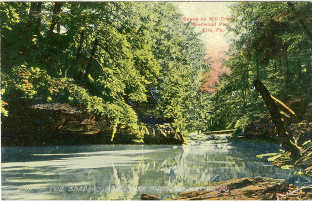 Millcreek Flood Postcard