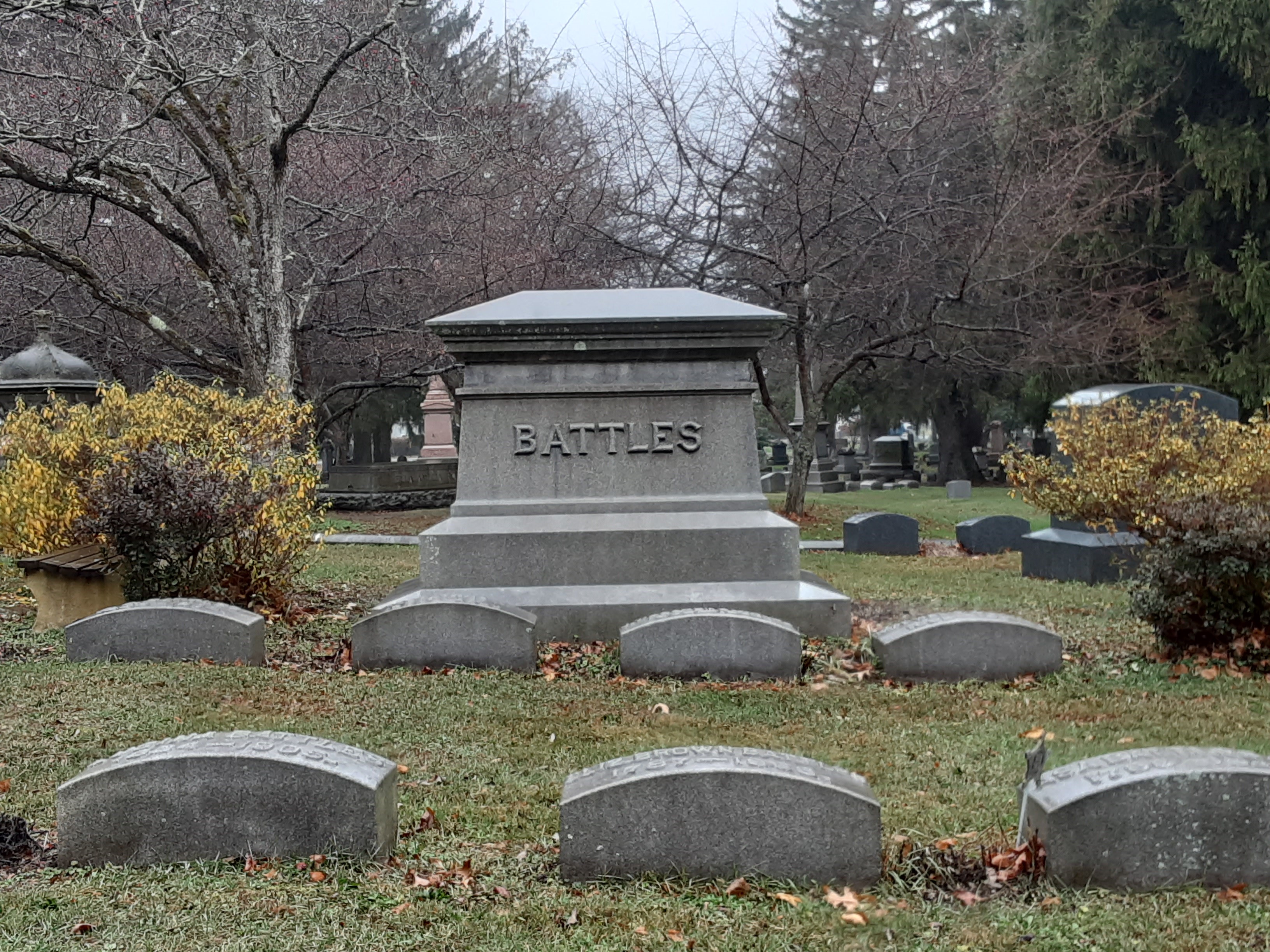 battles grave