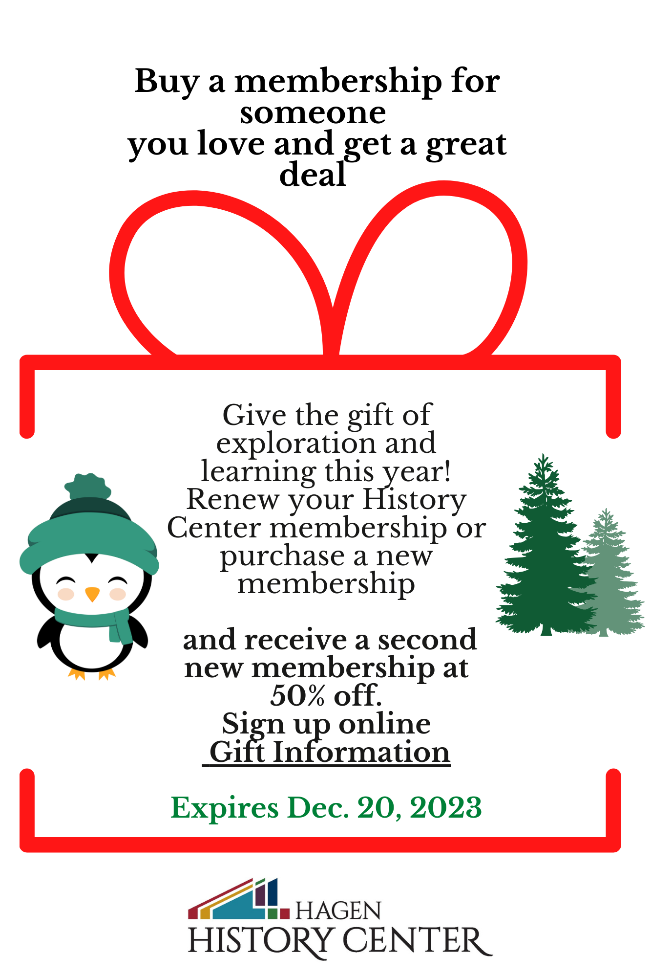 membership postcard